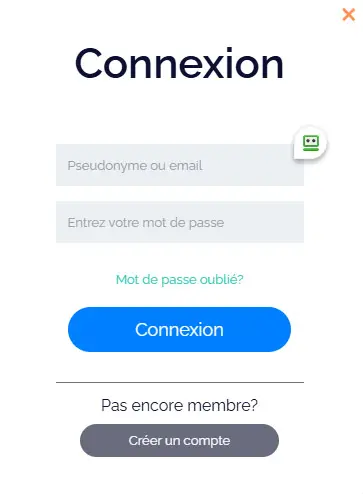 Connexion des membres du True Fortune Casino