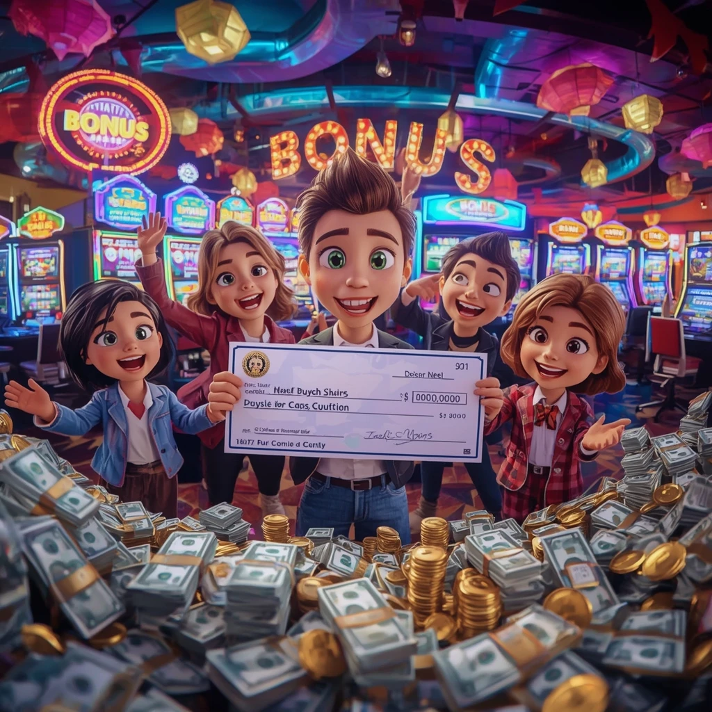 bonus dans les mains de l'homme au casino TRUE FORTUNE CASINO