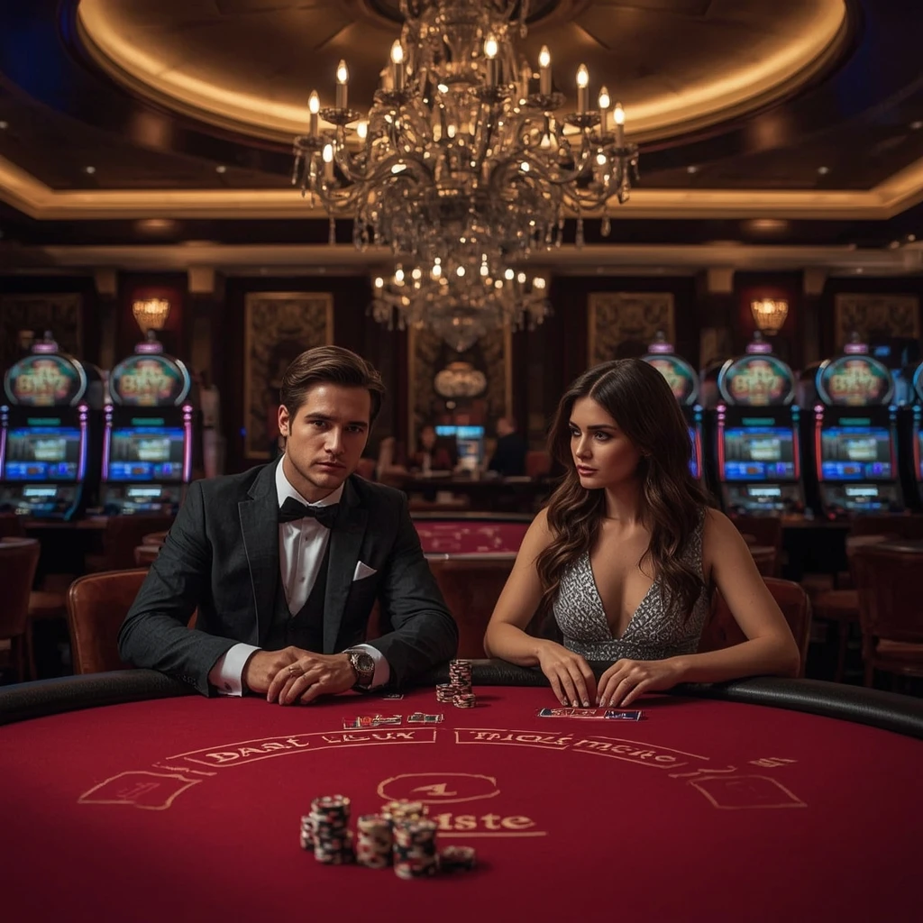 Deux joueurs de poker dans un True Fortune Casino