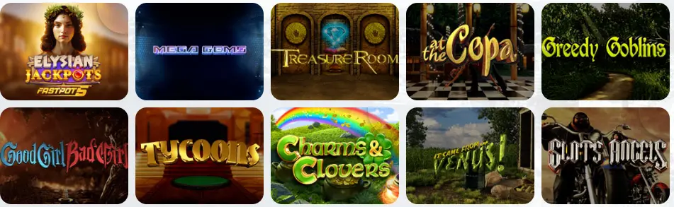 Les Jackpots au TRUE FORTUNE CASINO